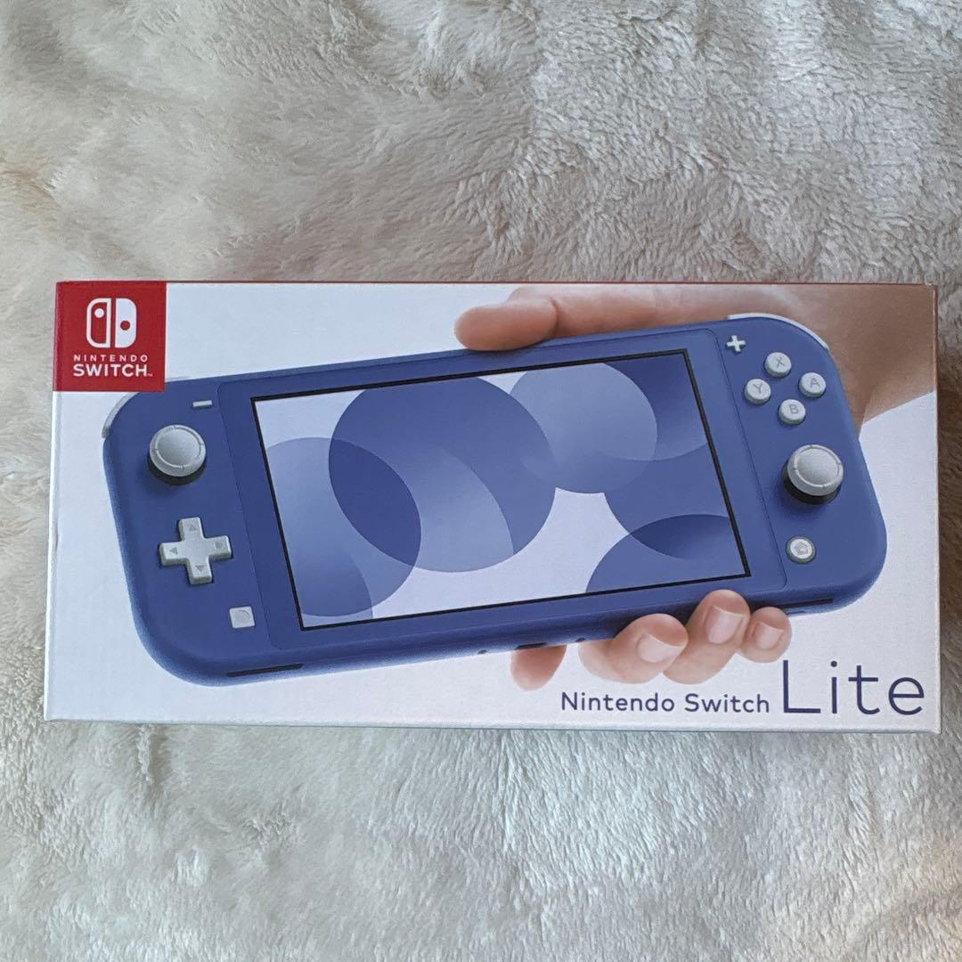 Nintendo Switch Lite 青☆新品未使用 Nintendo Switch Lite ブルー 新品未使用 本体 任天堂スイッチ HDH-S