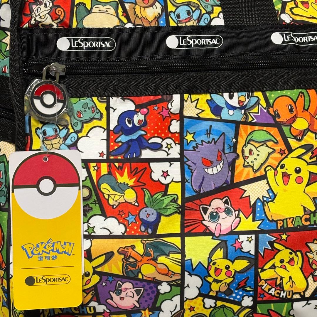 希少】レスポートサック ボストンバッグ ラージタイプ ポケモン