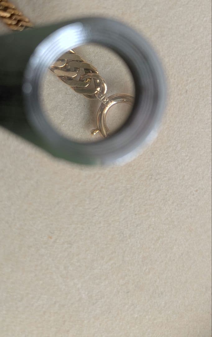 スクリューブレスレット　ツイストブレスレット　k18 17.5cm　4.6g