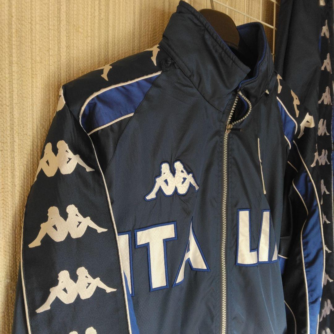 Kappa01/02” イタリア代表ウインドスーツ上下セット Lサイズ - メルカリ