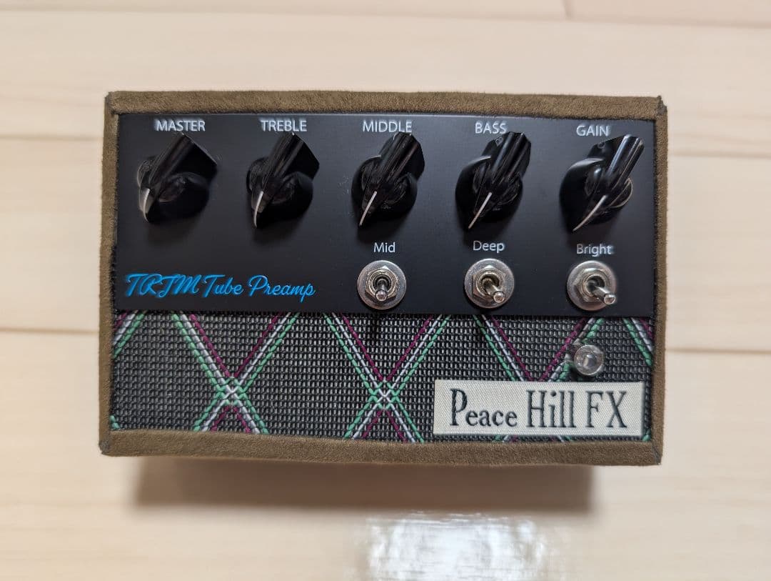 ギター Peace Hill FX TRJM Tube Preamp 機材レビュー】Peace Hill FX TR Tube Preamp 真空管ギタープリアンプ