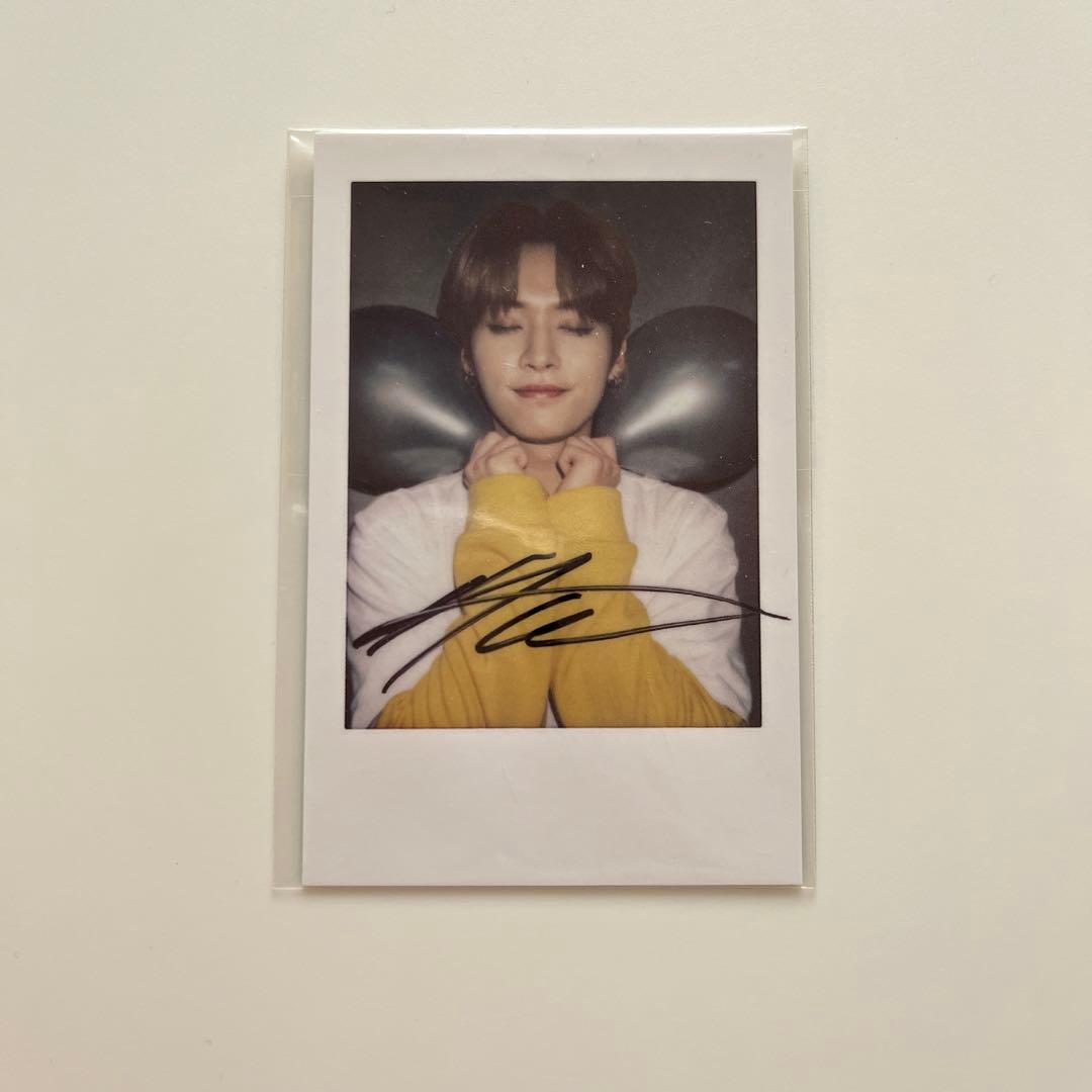 スキズ リノ ポラロイドトレカ サイン-シャツ