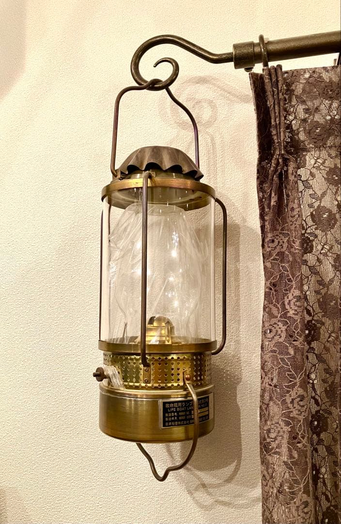 未使用】日本船燈 救命艇用ランプ 日船式＜N71L000＞ニッセンマリン