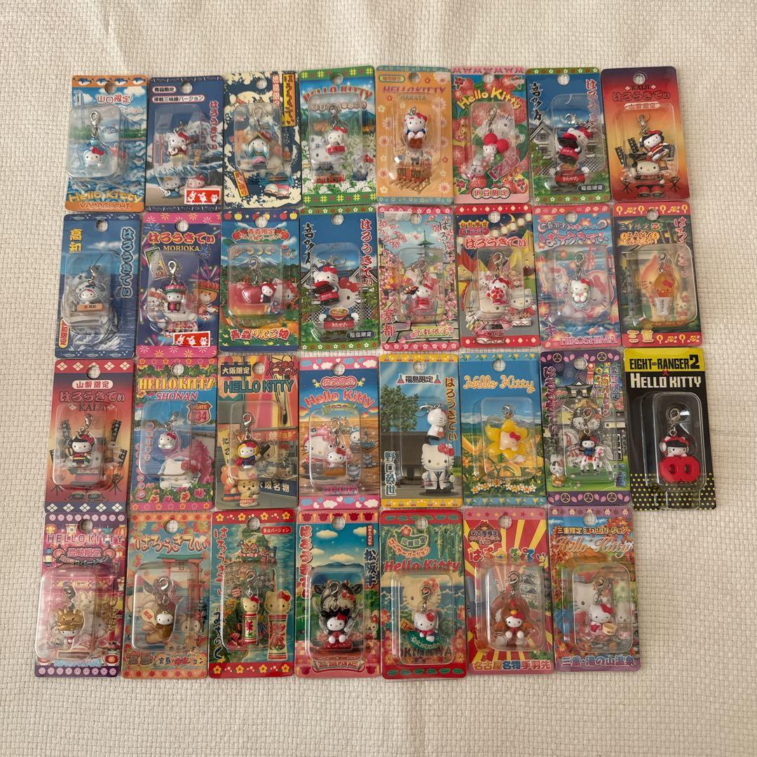 ハローキティ　ご当地キティ　ストラップ　598個おまとめ セット売り　根付け