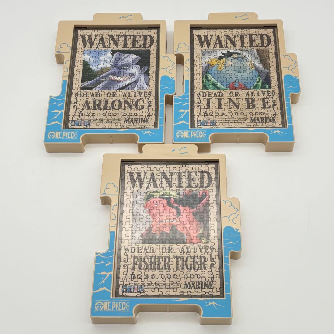 ①ONE PIECE ワンピース 手配書ミニパズル150ピース 完成品18個 - メルカリ