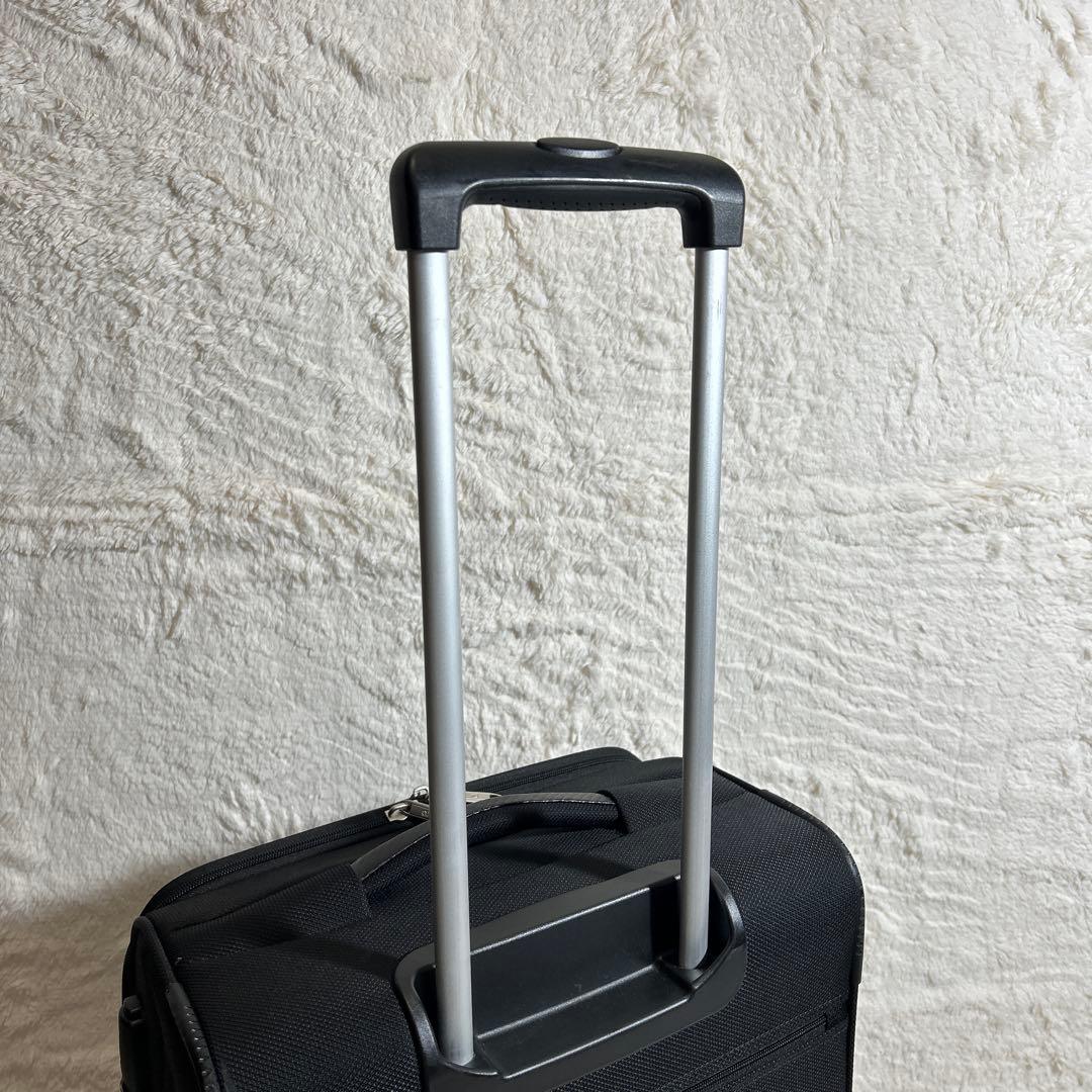 美品】PLUS ONE LUGGAGE 縦型ソフトキャリー 60L