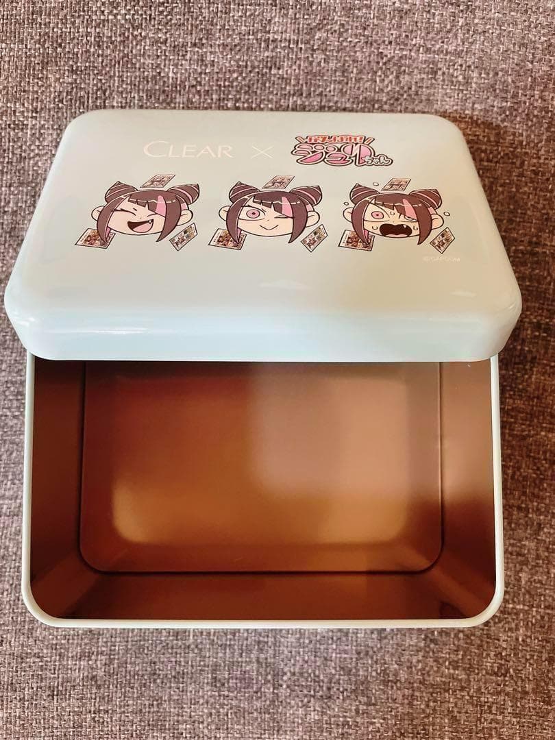 抽選 非売品 15名 CLEAR がんばれジュリちゃん 缶 ストリートファイター