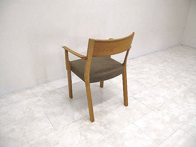 展示品】ヒラシマ 「カラメッラ」アームチェア ダイニングチェア 約8.5