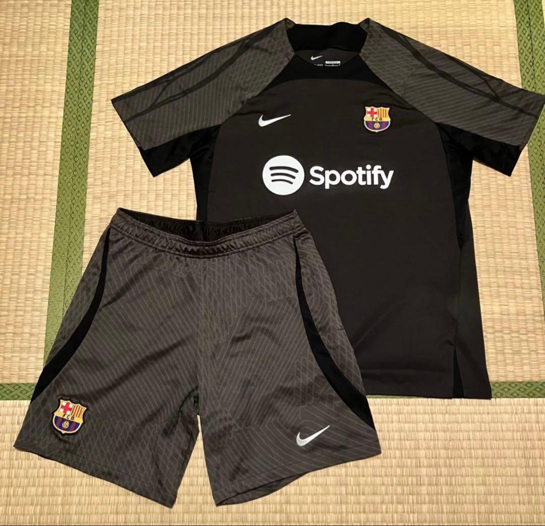 FC Barcelona バルセロナ NIKE ストライク 半袖 上下セット M