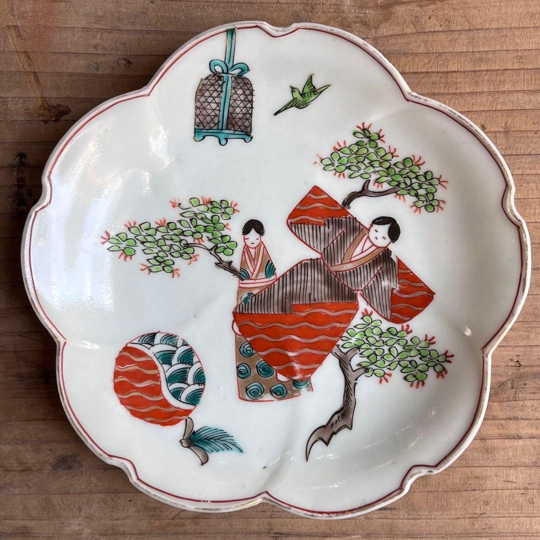 骨董 古伊万里 雛 立雛 5寸皿 5客組 - メルカリ