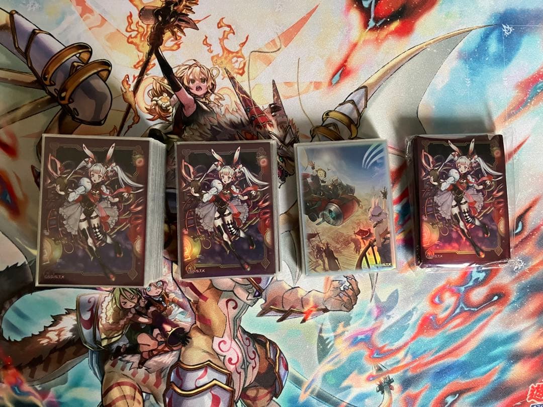 M∀LICE デッキ　メイン40+EX15＋サイド15 ホワイトラビットスリーブ