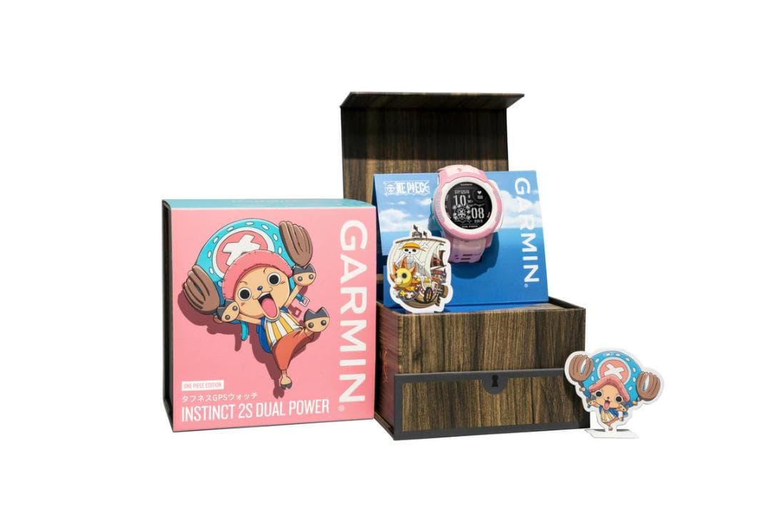 ＊未使用＊ガーミン ワンピース チョッパー コラボモデル 腕時計 限定 ピンク 未使用＊ガーミン ワンピース チョッパー コラボモデル 腕時計 限定