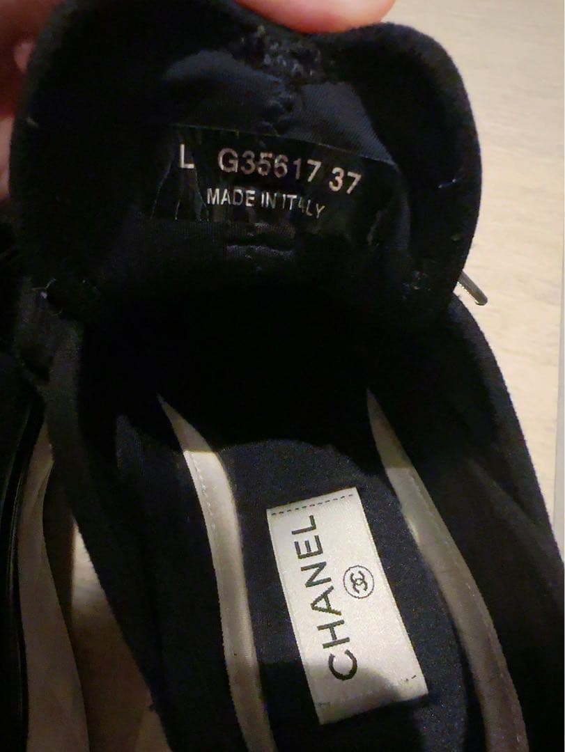 CHANEL シャネル　ココマーク スニーカー　23.5cm