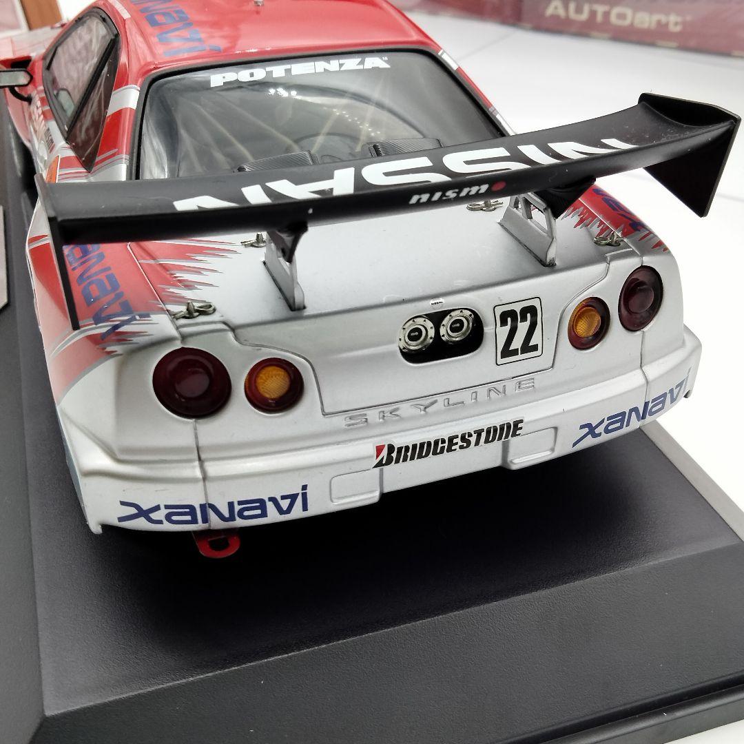 限定本山哲サインR34 2002 JGTC Xanavi Nismo GT-R