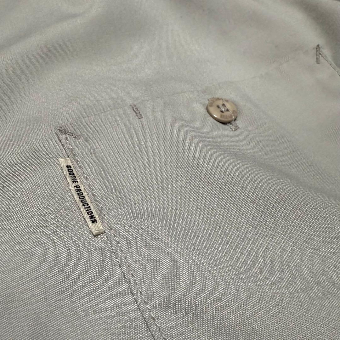 COOTIE PRODUCTIONS クーティ バックロゴ ワークシャツ Mの通販はau