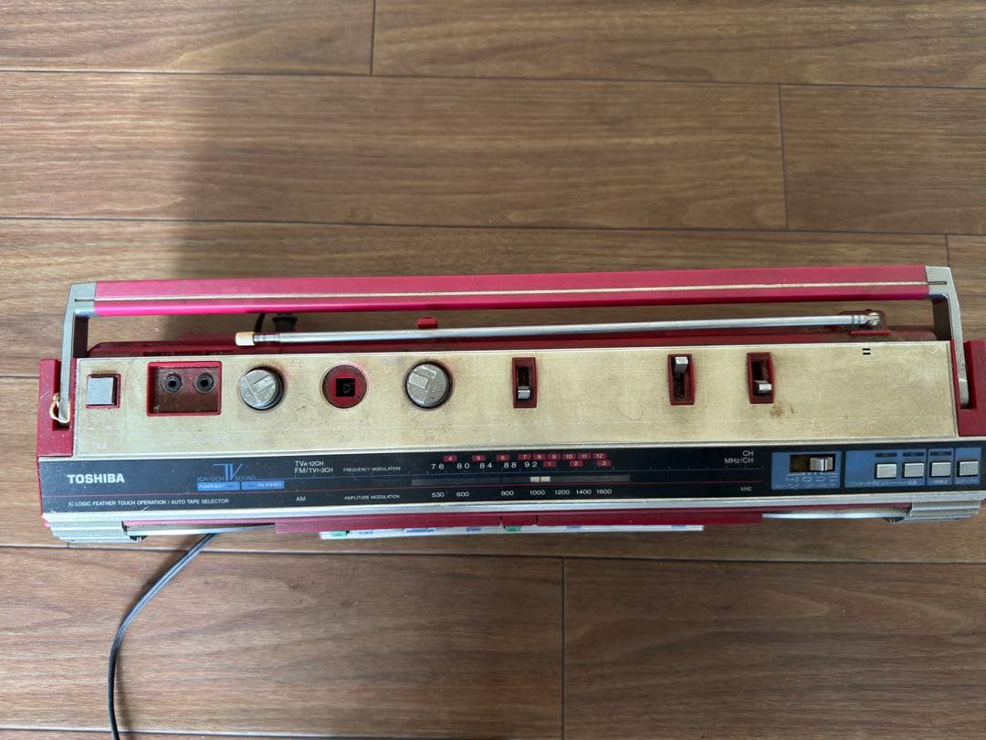 TOSHIBA SUGAR RT-SW7 東芝 シュガー ダブルラジカセ - メルカリ