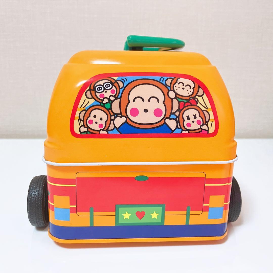 激レア⭐️レトロ 1996年 サンリオわくわくおでかけなかよしバス ブリキ缶 車