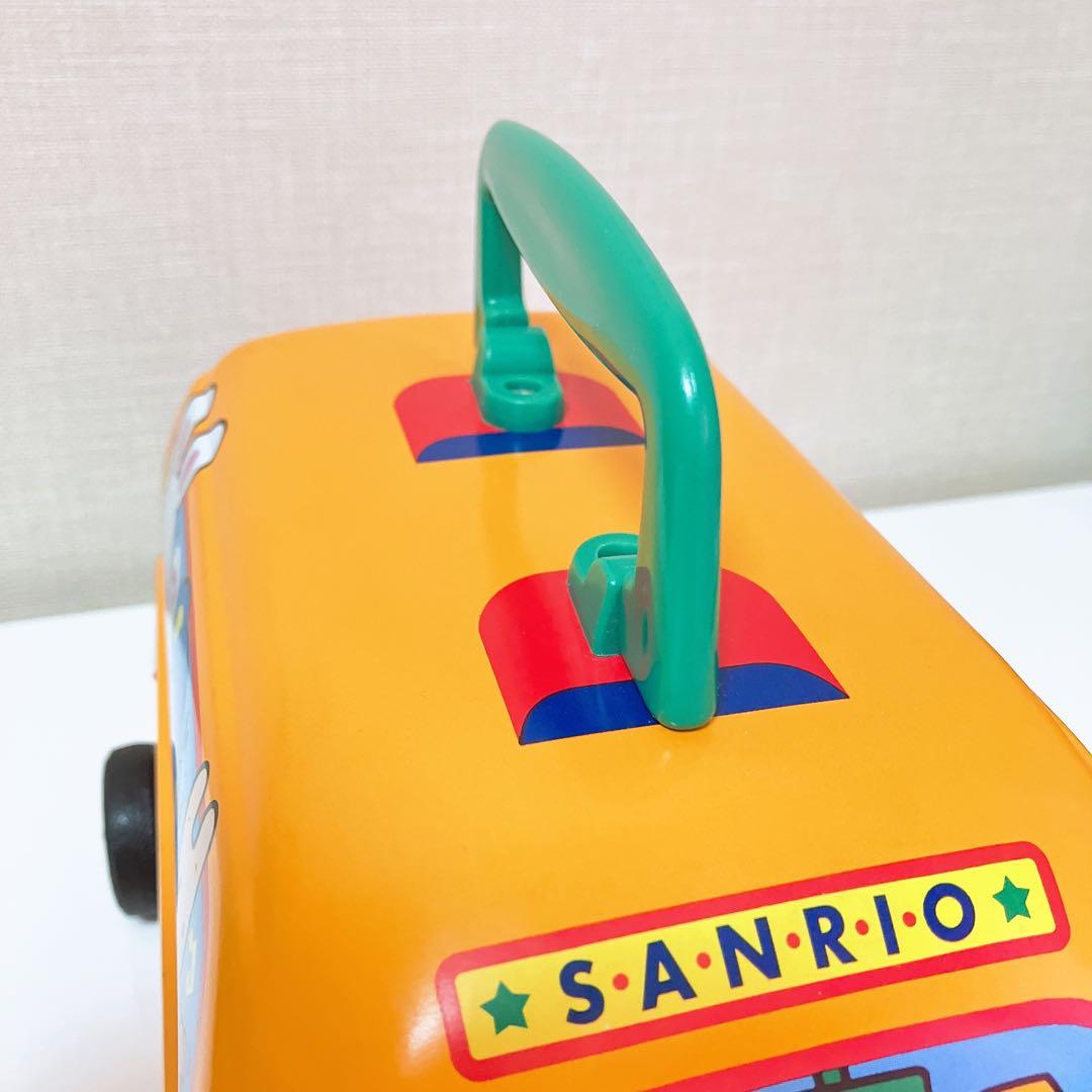 激レア⭐️レトロ 1996年 サンリオわくわくおでかけなかよしバス ブリキ缶 車