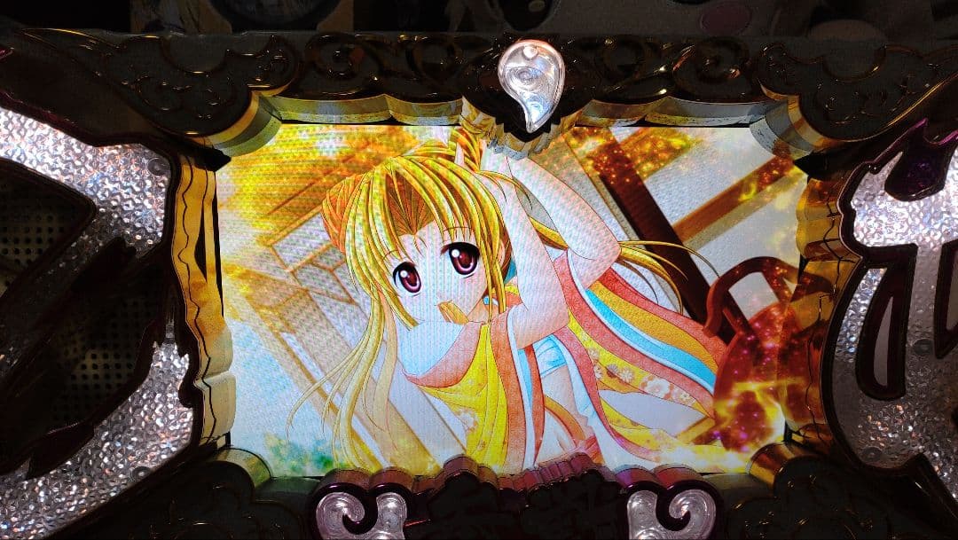 パチスロ 実機　戦国乙女 剣裁に舞う白き剣聖 西国参戦編