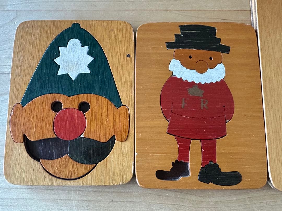 木製ジグソーパズル キャラクターセット