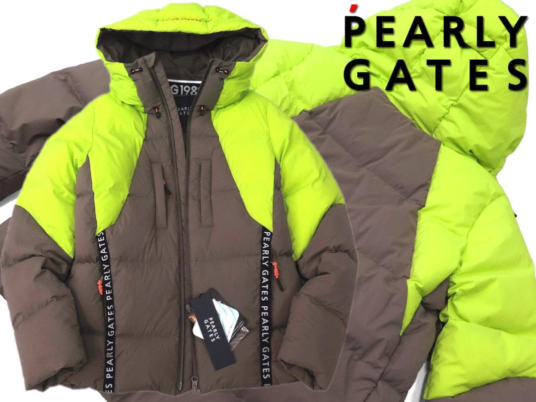 新品● パーリーゲイツ ●ナイロンストレッチポプリン フーディダウンブルゾン　S 楽天市場】【PREMIUM OUTLET 50%OFF】PEARLY GATES パーリーゲイツ