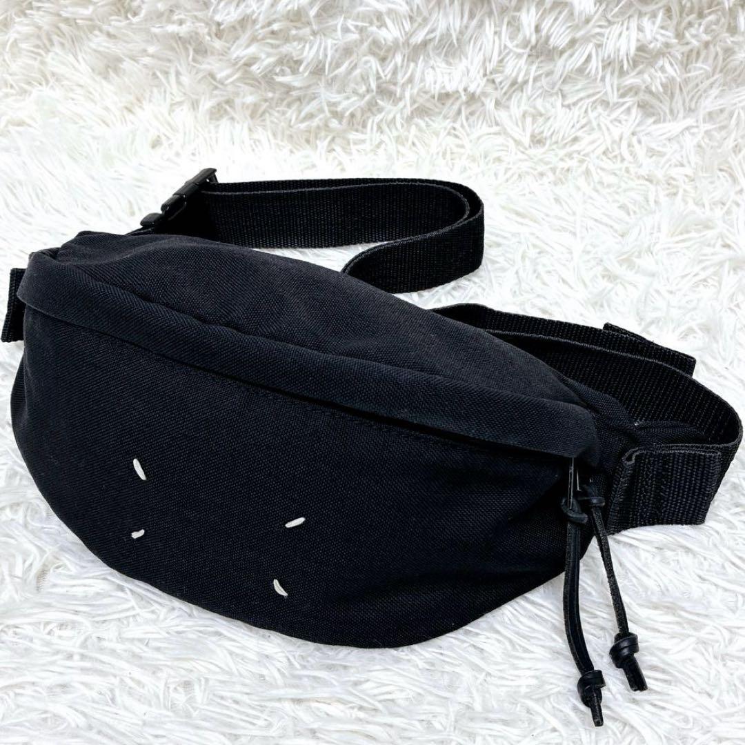 正規品 メゾンマルジェラ STEREOTYPE ボディバッグ 4ステッチ 黒