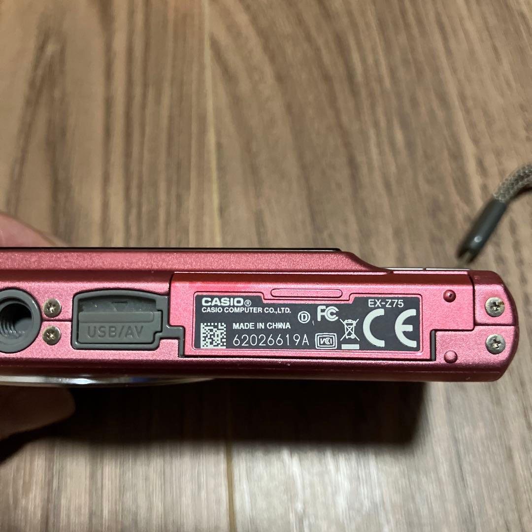 CASIO EXILIM EX-Z75 ピンク デジカメ コンデジ ジャンク品 - メルカリ