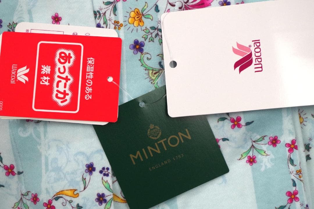 新品】ワコール/ミントンMINTON 秋冬物あったか素材総柄パジャマ（L