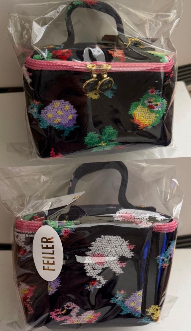 FEILER 神崎恵さんコラボ ファンキーフォーチュン バニティポーチ