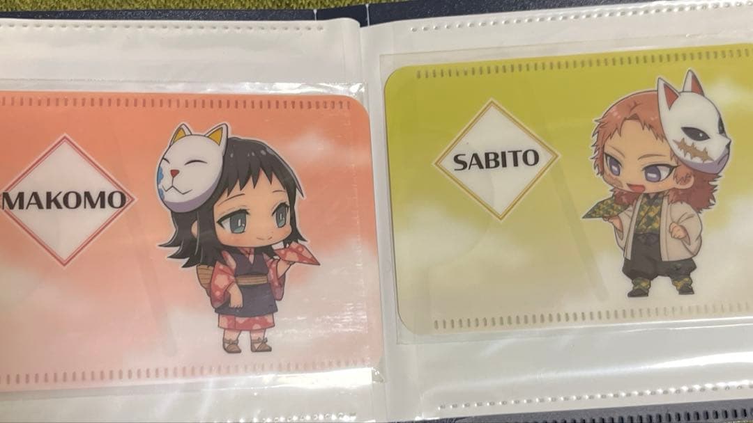 鬼滅の刃　成田アニメデッキ　パスケース　紙飛行機verフルコンプセット