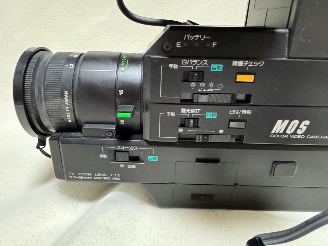 純正箱・ジャンク】日立VHSビデオカメラ/マスタックス ムービー VM-500