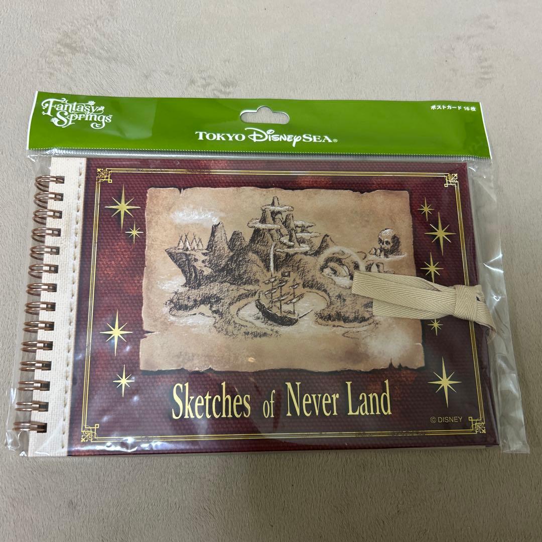 未使用】ディズニー スケッチオブネバーランド ピーターパン ポスト