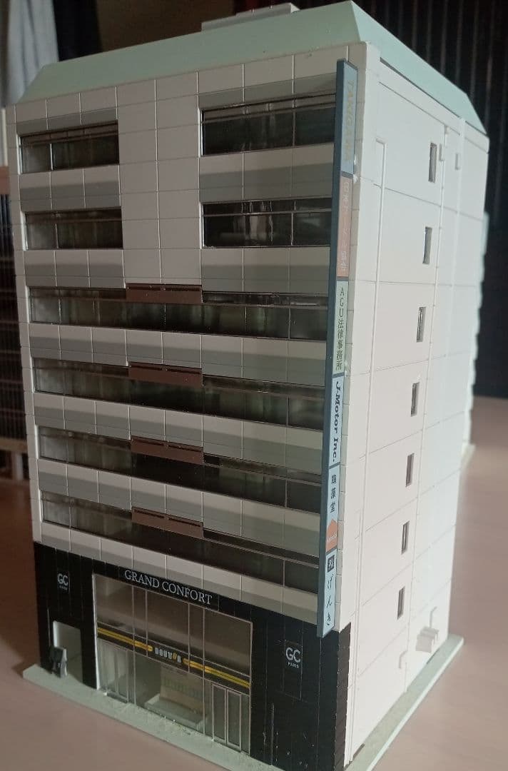 Nゲージ 鉄道模型　ビルディングセット