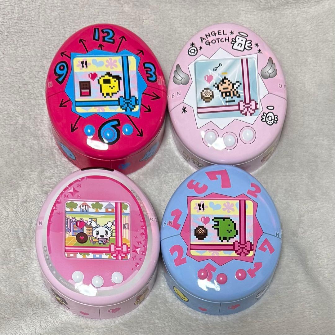 たまごっち チョコ缶 4種セット - メルカリ