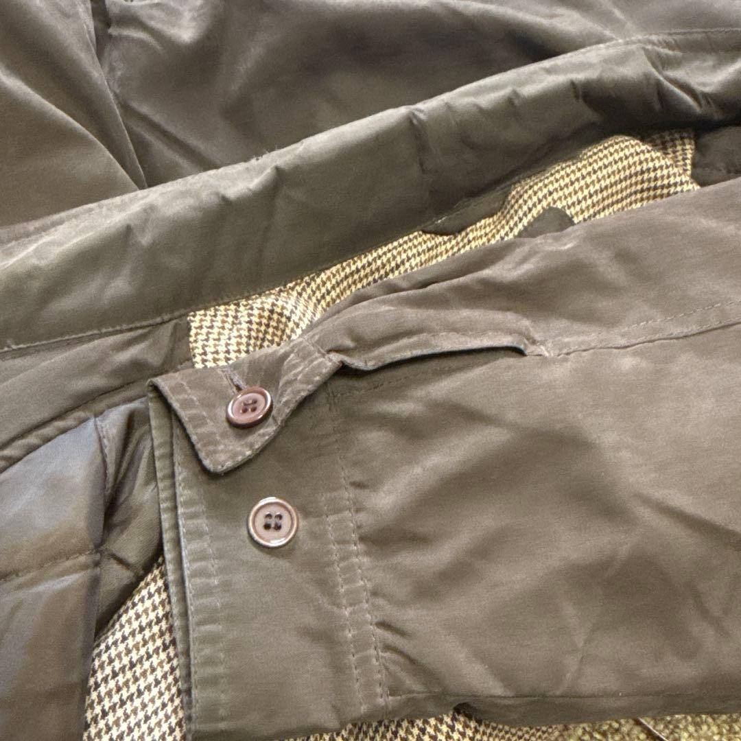 TLANCE PORT 短丈 スエードレザー スウィングトップ ハリントン 中綿