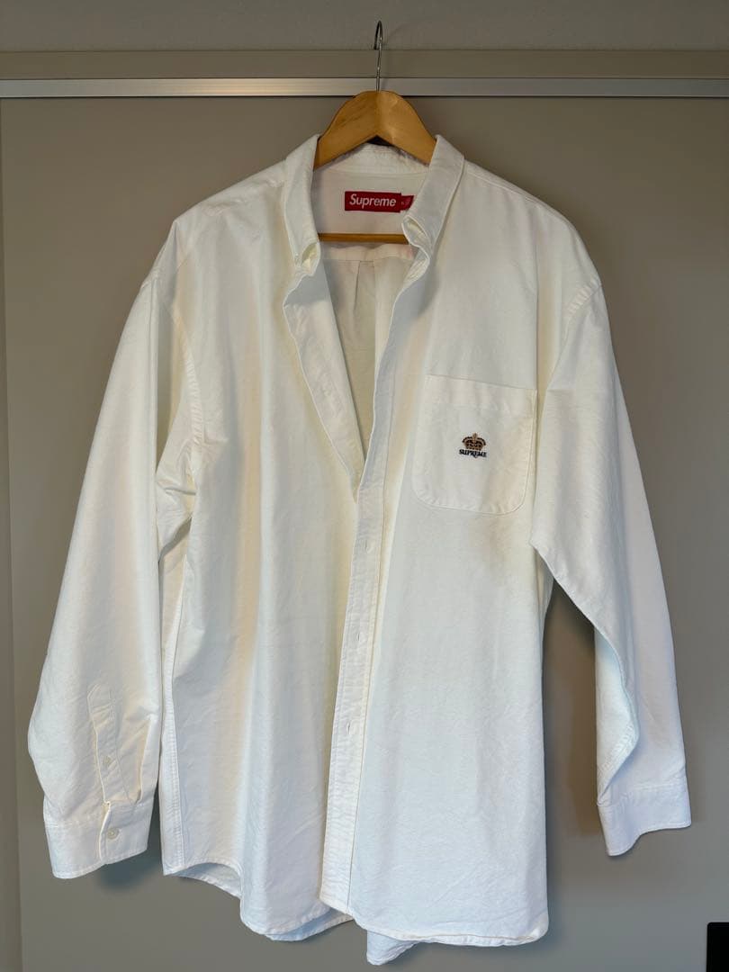 トップス Supreme Loose Fit Flannel Oxford Shirt Supreme Loose Fit Flannel Oxford Shirt Black Men's - FW24 - US