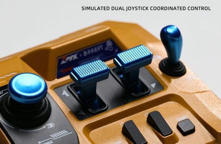 希少 リアル再現 本格仕様 スケールパワーショベル重機リモコン実機同じ操作可能