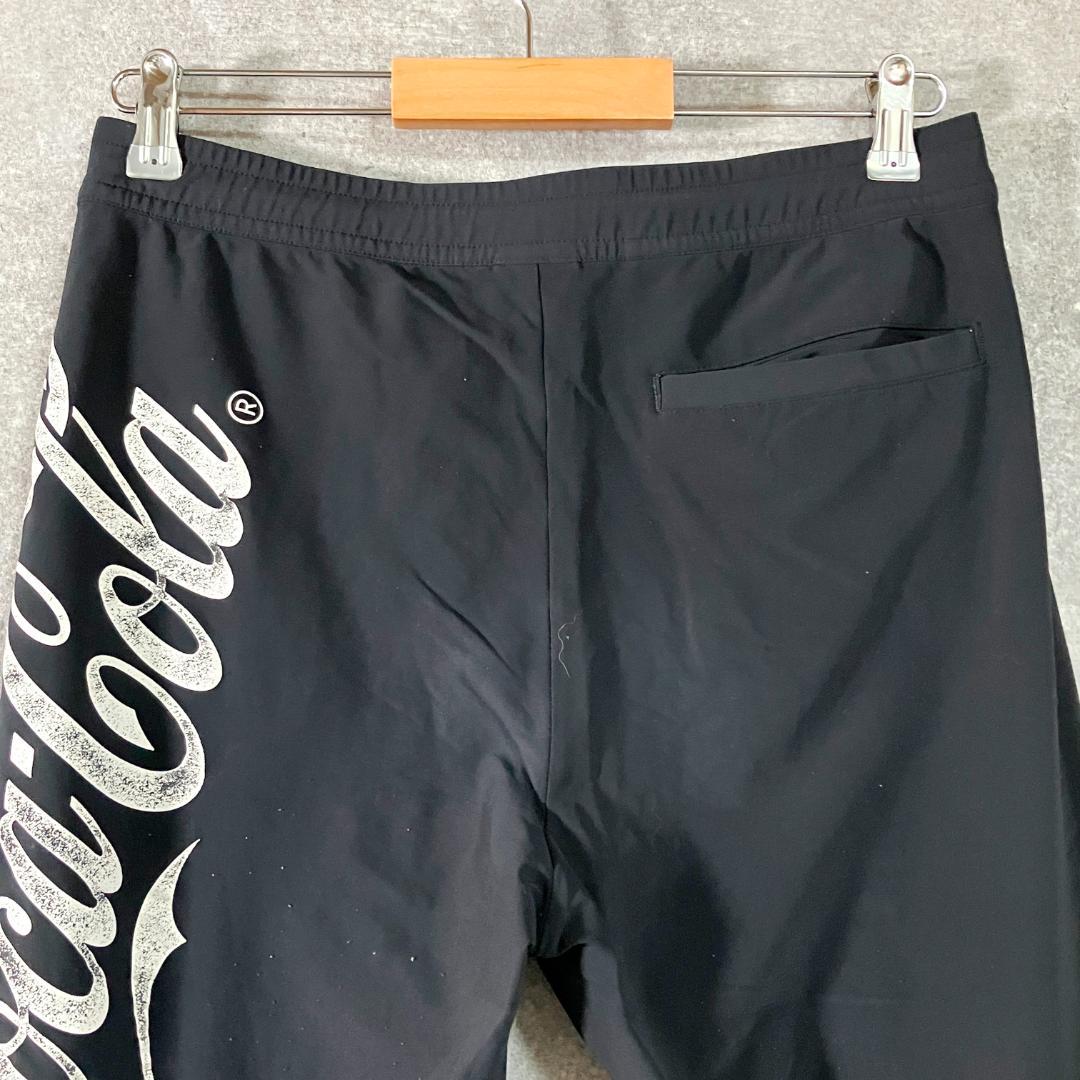 F.C.Real Bristol　コカコーラ　コラボ　パンツ　ブラック　ロゴ