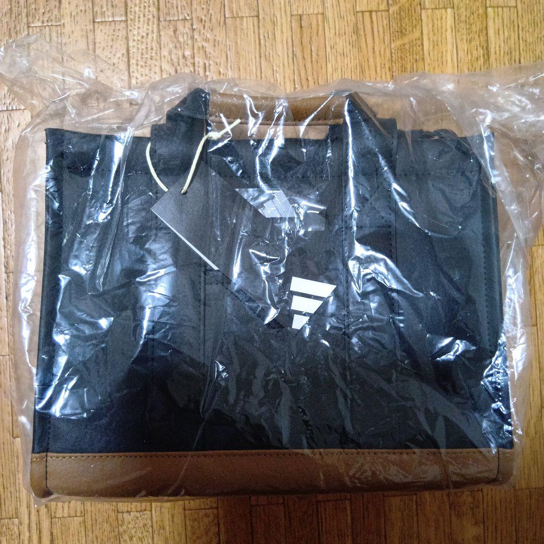 アディダス【ゴルフ】ポリウレタン ラウンド トート　ブラック アディダス 【ゴルフ】ポリウレタン ラウンド トート - ブラック