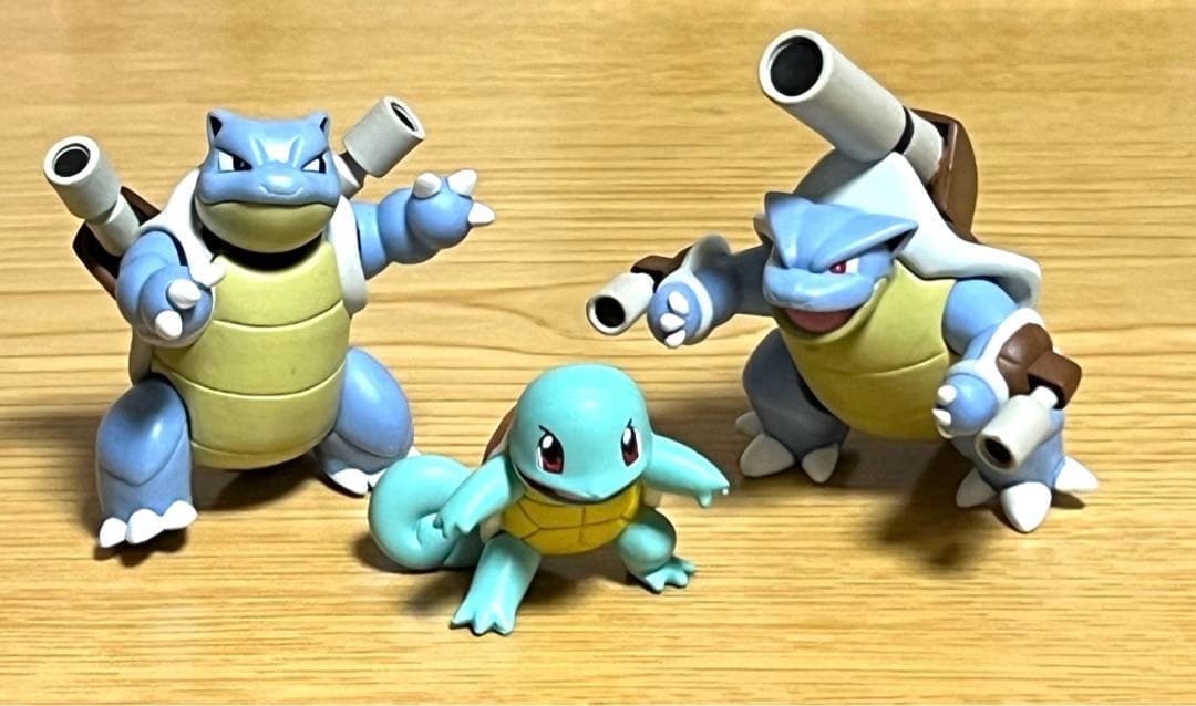 ポケモン モンコレ ゼニガメ カメックス メガカメックス 進化