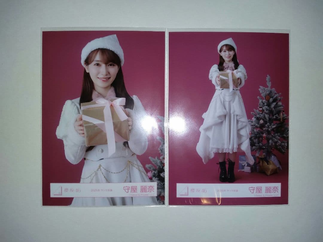 守屋麗奈 生写真 2025年 サンタ衣装 - メルカリ