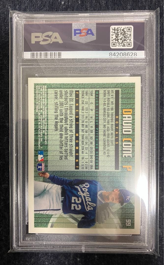 【1/1】 2020 Topps デビッド・コーン 直筆サインカード