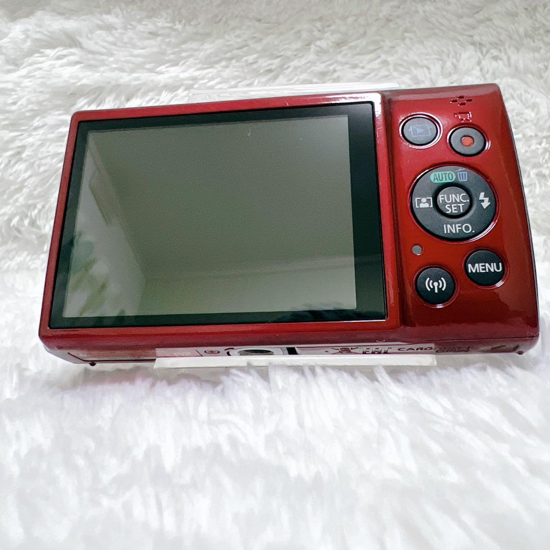 極美品】 Canon IXY 190 Wi-Fi レッド 付属品 - メルカリ