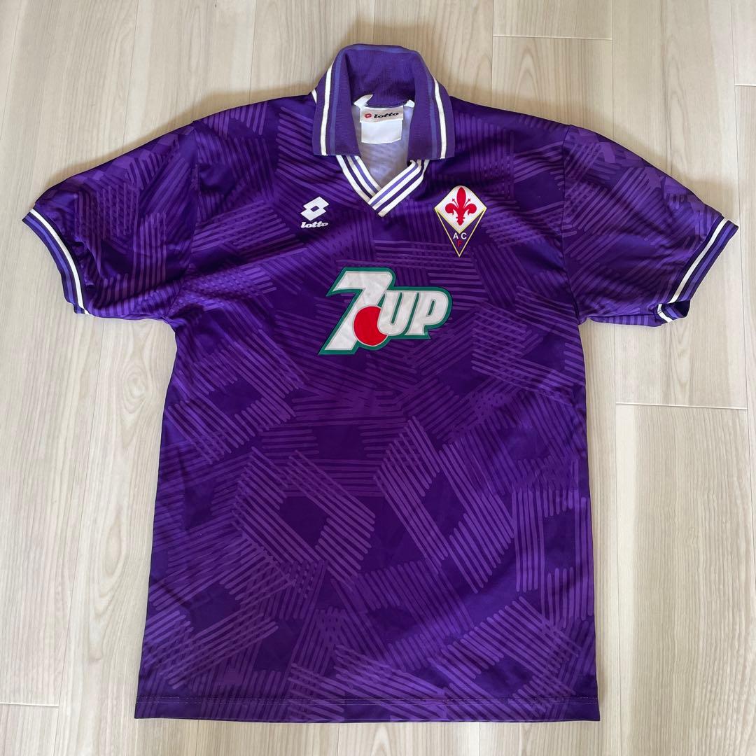 ロット フィオレンティーナ ユニフォーム 7UP lotto Forentina - メルカリ