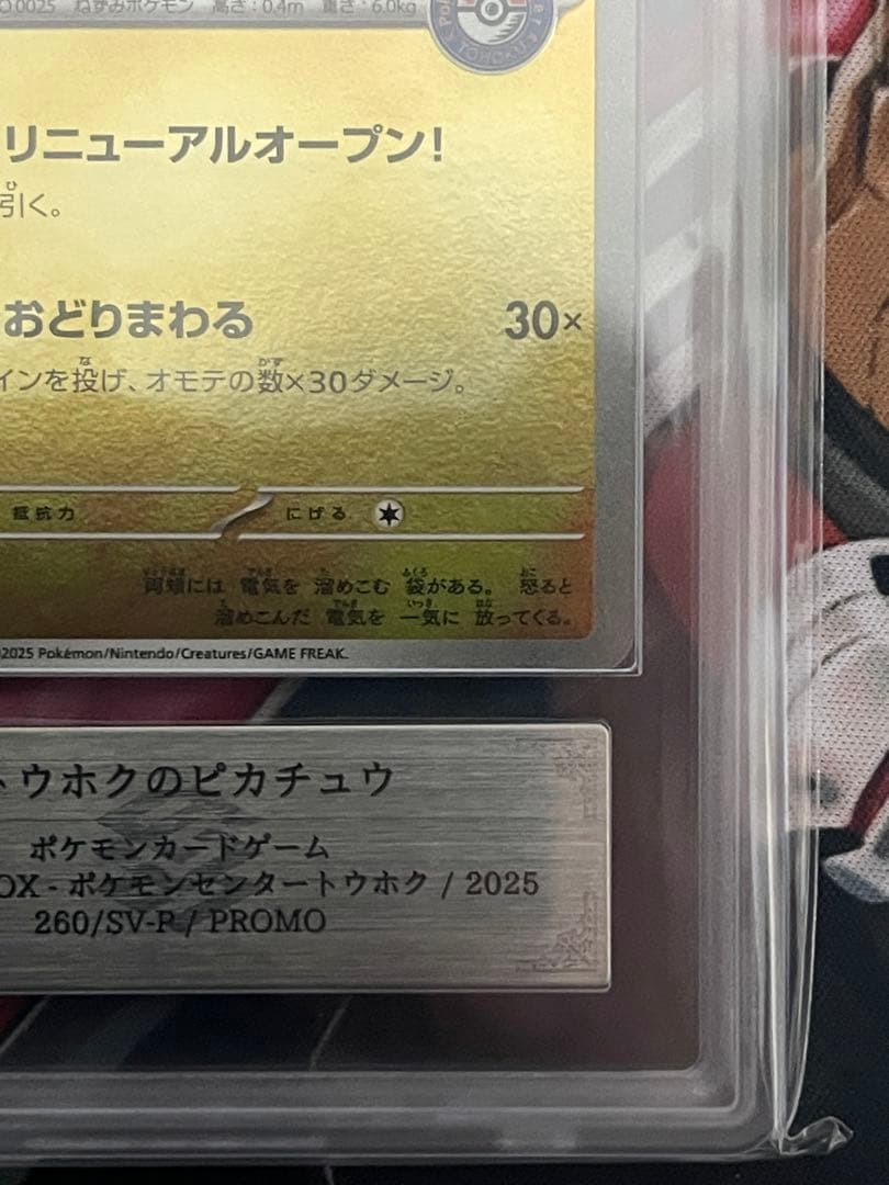 【ARS10+】トウホクのピカチュウ　プロモ　260/SV-PスペシャルBOX