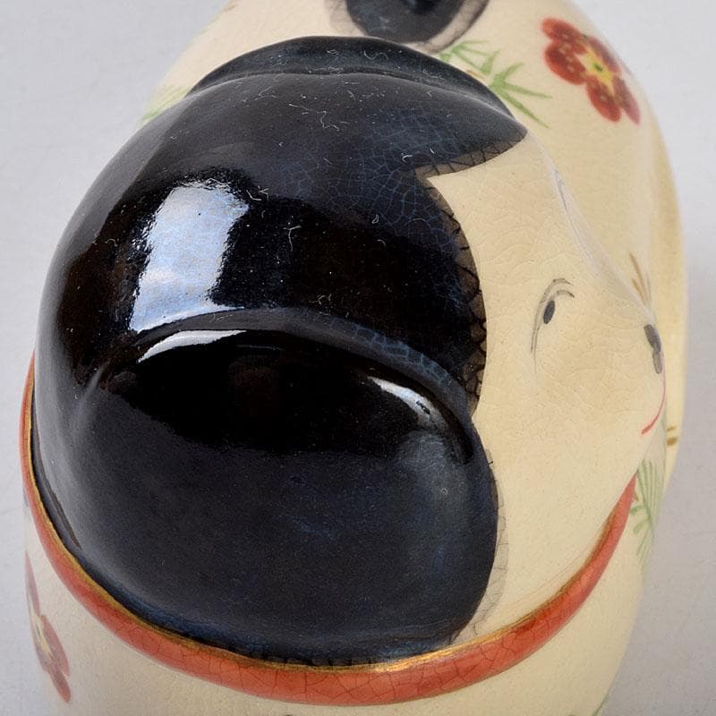 京焼 伊東陶山作 犬張子 お伽犬 置物 縁起物 共布共箱 C 8781 - メルカリ