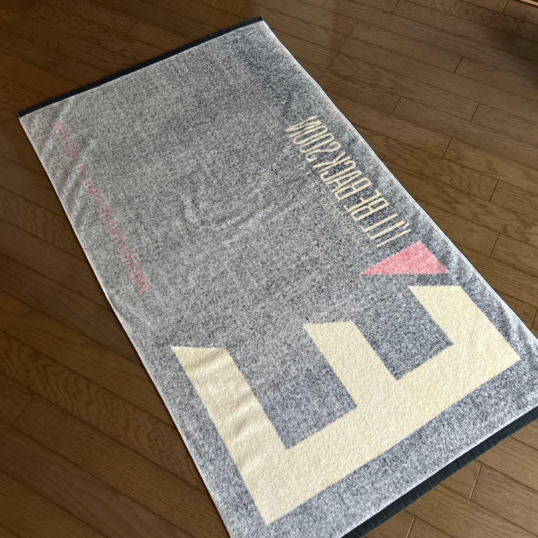 矢沢永吉　E'スペシャルビーチタオル(1984年)当時物☆