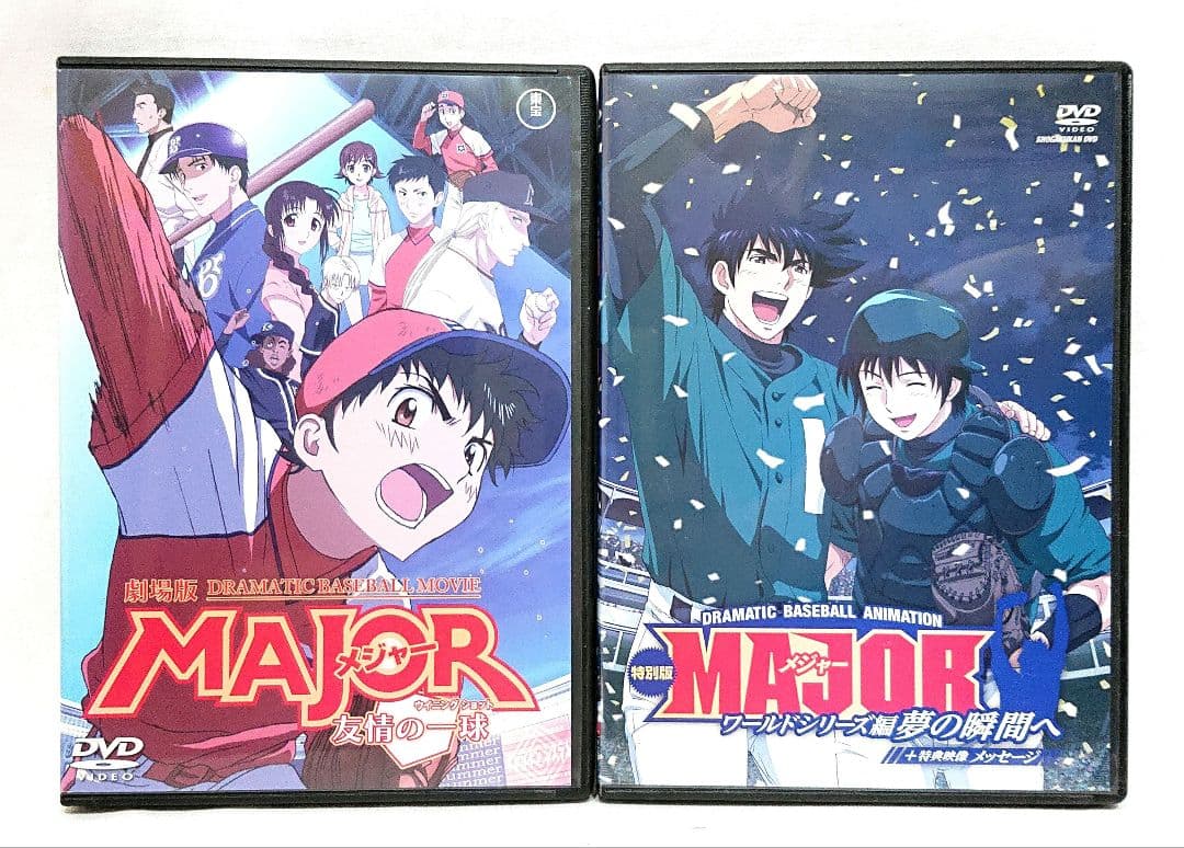 ケース無し//メジャー/ Major【1～6期+劇場版】DVD 全56巻