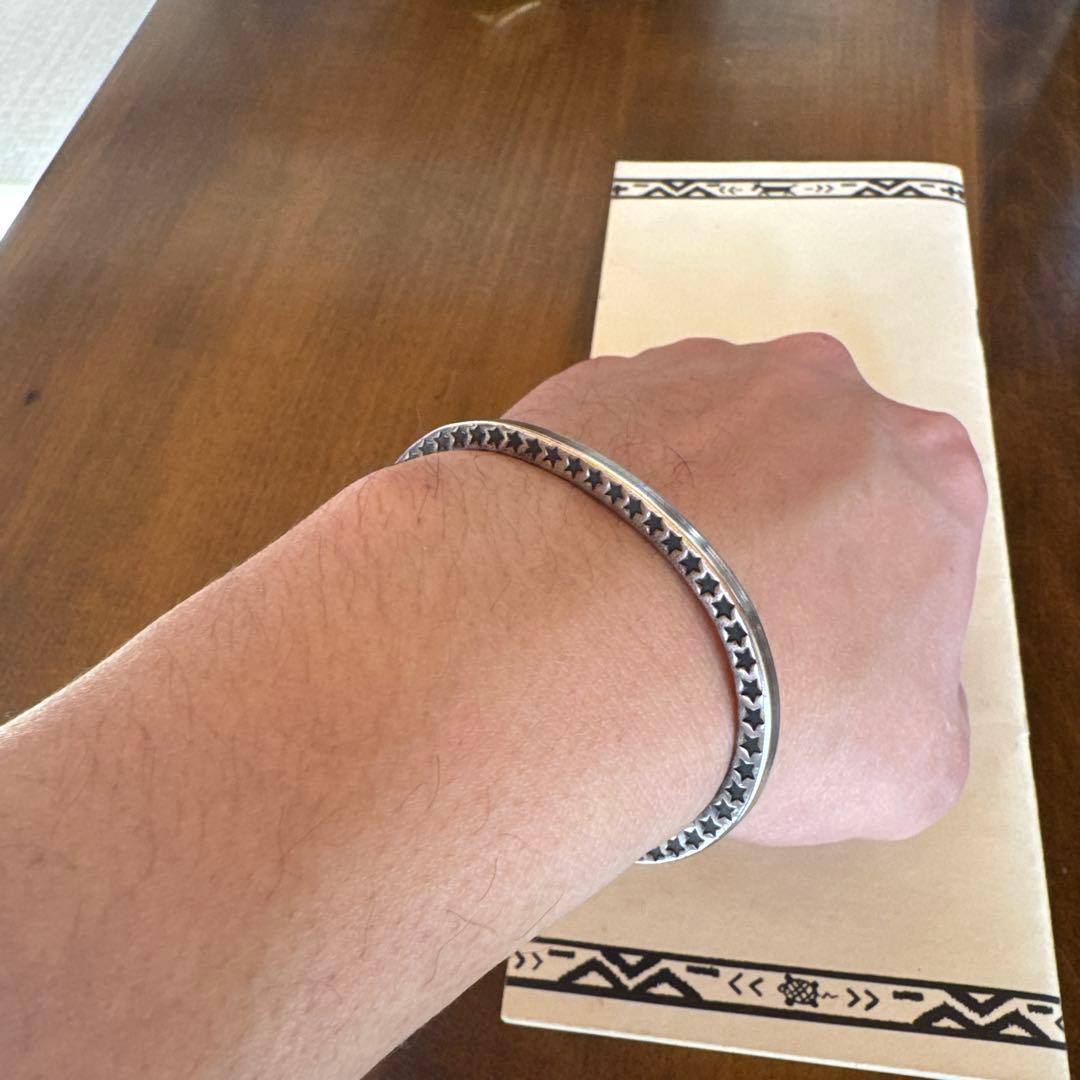 SUNSHINE REEVES スターリングシルバー バングル スターモデル - メルカリ