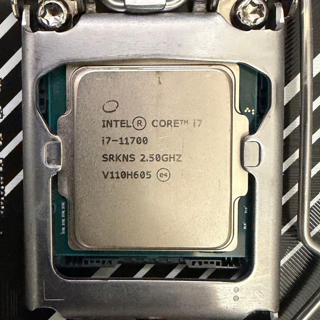 動作確認済】core i7 11700 マザーボードセット - メルカリ